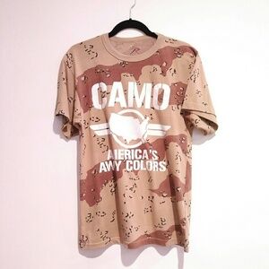 ROTHCO Size M Camo America's Away Colors T Shirt